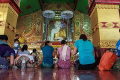 05-Praying in the Sutaungpyay Pagoda on Mandalay Hill